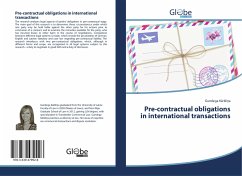 Pre-contractual obligations in international transactions - Karkli a, Gundega