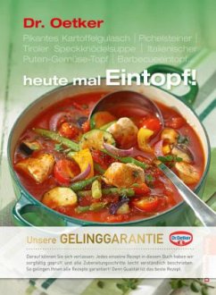 Cover Dr. Oetker heute mal Eintopf