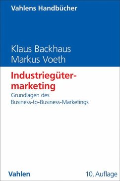 Industriegütermarketing - Backhaus, Klaus;Voeth, Markus