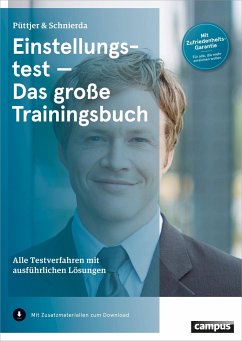 Einstellungstest - Das große Trainingsbuch - Püttjer, Christian;Schnierda, Uwe