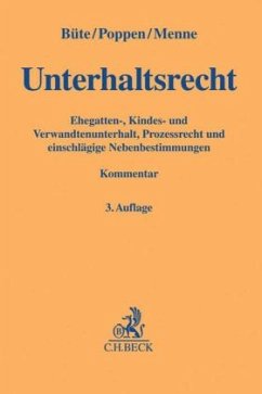 Unterhaltsrecht - Büte, Dieter;Poppen, Enno;Menne, Martin