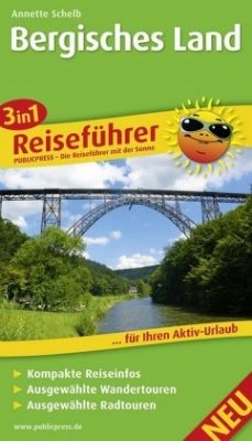 3in1-Reiseführer Bergisches Land - Schelb, Annette