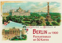 Berlin um 1900, Postkartenbuch - Imhof, Michael