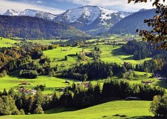 Cover Ravensburger 19462 - Allgäu, 1000 Teile Puzzle