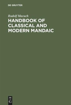 Handbook of Classical and Modern Mandaic - Macuch, Rudolf