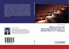 Effect of Ions On Hydroxylation Benzene To Phenol Over TS-1 Catalysts