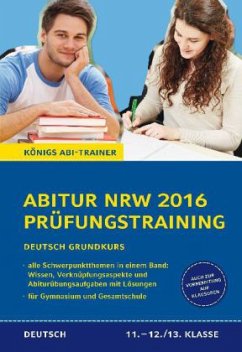 Cover Abitur NRW 2016 - Deutsch Grundkurs