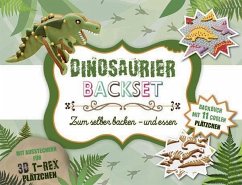 Dinosaurier Backset, m. Ausstecher