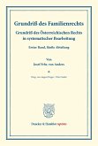 Grundriß des Familienrechts.