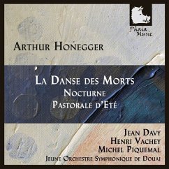 La Danse Des Morts/Nocturne/Pastorale D'Ete - Davy/Vachey/Jeune Orchestre Symphon.De Douai