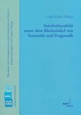 Interkulturalität unter dem Blickwinkel von Semantik und Pragmatik