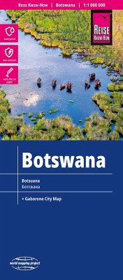 Reise Know-How Botswana (1:1.000.000) - Reise Know-How Verlag Peter Rump