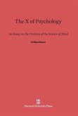 The X of Psychology