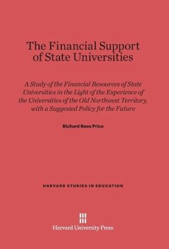 The Financial Support of State Universities - Price, Richard Rees