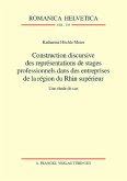 Construction discursive des représentations de stages professionnels dans des entreprises de la région du Rhin supérieur