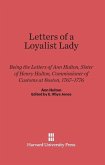 Letters of a Loyalist Lady