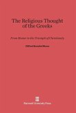 The Religious Thought of the Greeks