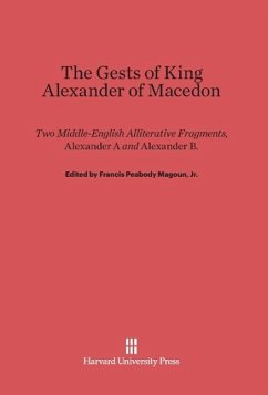 The Gests of King Alexander of Macedon