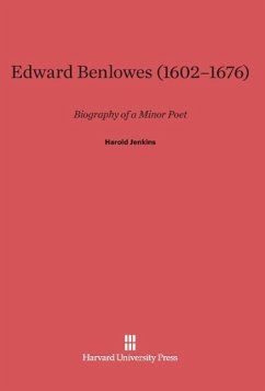 Edward Benlowes (1602-1676) - Jenkins, Harold