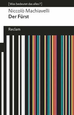 Der Fürst - Machiavelli, Niccolò