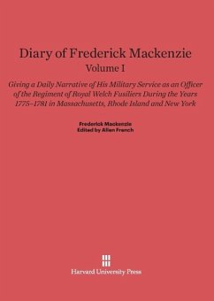Diary of Frederick Mackenzie, Volume I - Mackenzie, Frederick