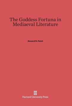 Cover The Goddess Fortuna in Mediaeval Literature
