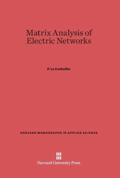 Cover Matrix Analysis of Electric Networks