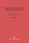 Linguistic Science in the Nineteenth Century