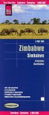 Reise Know-How Landkarte Simbabwe. Zimbabwe. Zimbabue