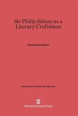 Sir Philip Sidney as a Literary Craftsman