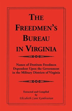 Cover The Freedmen's Bureau in Virginia