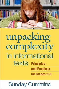 Unpacking Complexity in Informational Texts - Cummins, Sunday