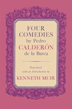 Cover Four Comedies by Pedro Calderón de la Barca