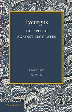 The Speech Against Leocrates - Lycurgus