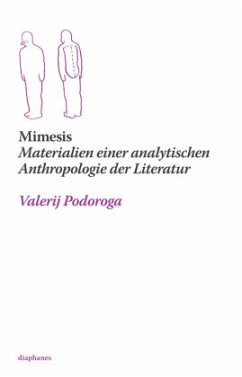 Cover Mimesis. Materialien einer analytischen Anthropologie der Literatur