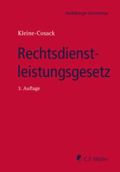 Rechtsdienstleistungsgesetz (RDG) - Kleine-Cosack, Michael