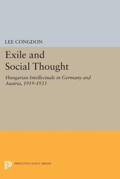 Exile and Social Thought - Congdon, Lee