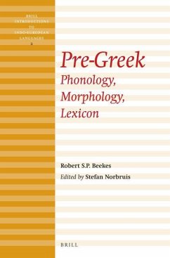 Pre-Greek - Beekes, Robert