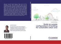 Study on outside configurations of building for sustainable urban area