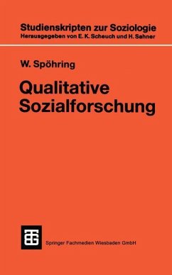 Qualitative Sozialforschung - Spöhring, Walter