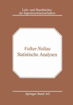 Statistische Analysen - Nollau, Volker