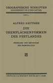 Die Oberflächenformen des Festlandes