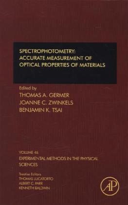 Spectrophotometry Spectrophotometry