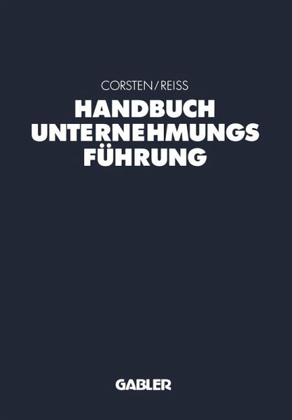 Handbuch Unternehmungsführung Handbuch Unternehmungsführung