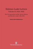 Holmes-Laski Letters, Volume II, (1926-1935)