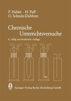 Chemische Unterrichtsversuche - Habitz, P.;Puff, H.;Schmitz-DuMont, Otto