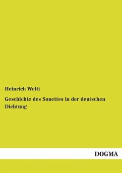 Geschichte des Sonettes in der deutschen Dichtung