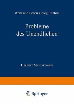 Probleme des Unendlichen - Meschkowski, Herbert