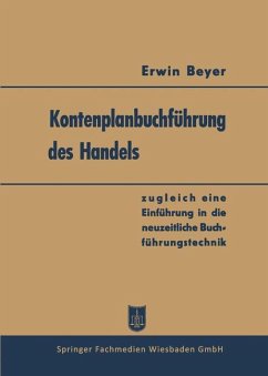 Kontenplanbuchführung des Handels - Beyer, Erwin