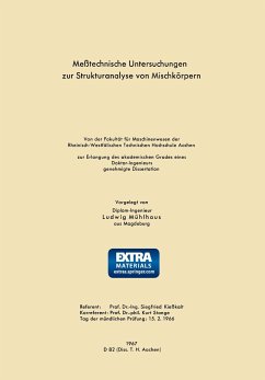 Meßtechnische Untersuchungen zur Strukturanalyse von Mischkörpern - Mühlhaus, Ludwig